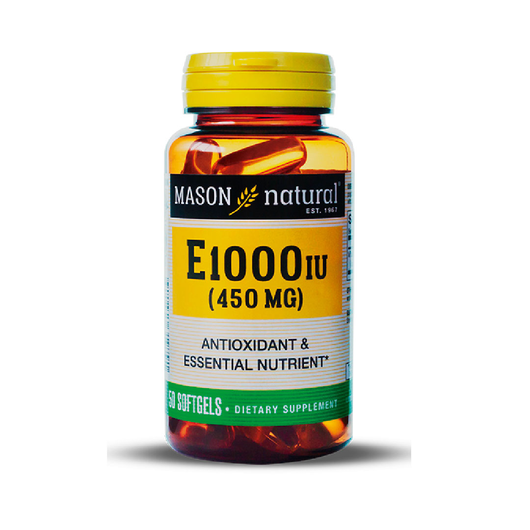 Mason Vitamina E 1000 IU 450 mg x 50 Cápsulas Blandas