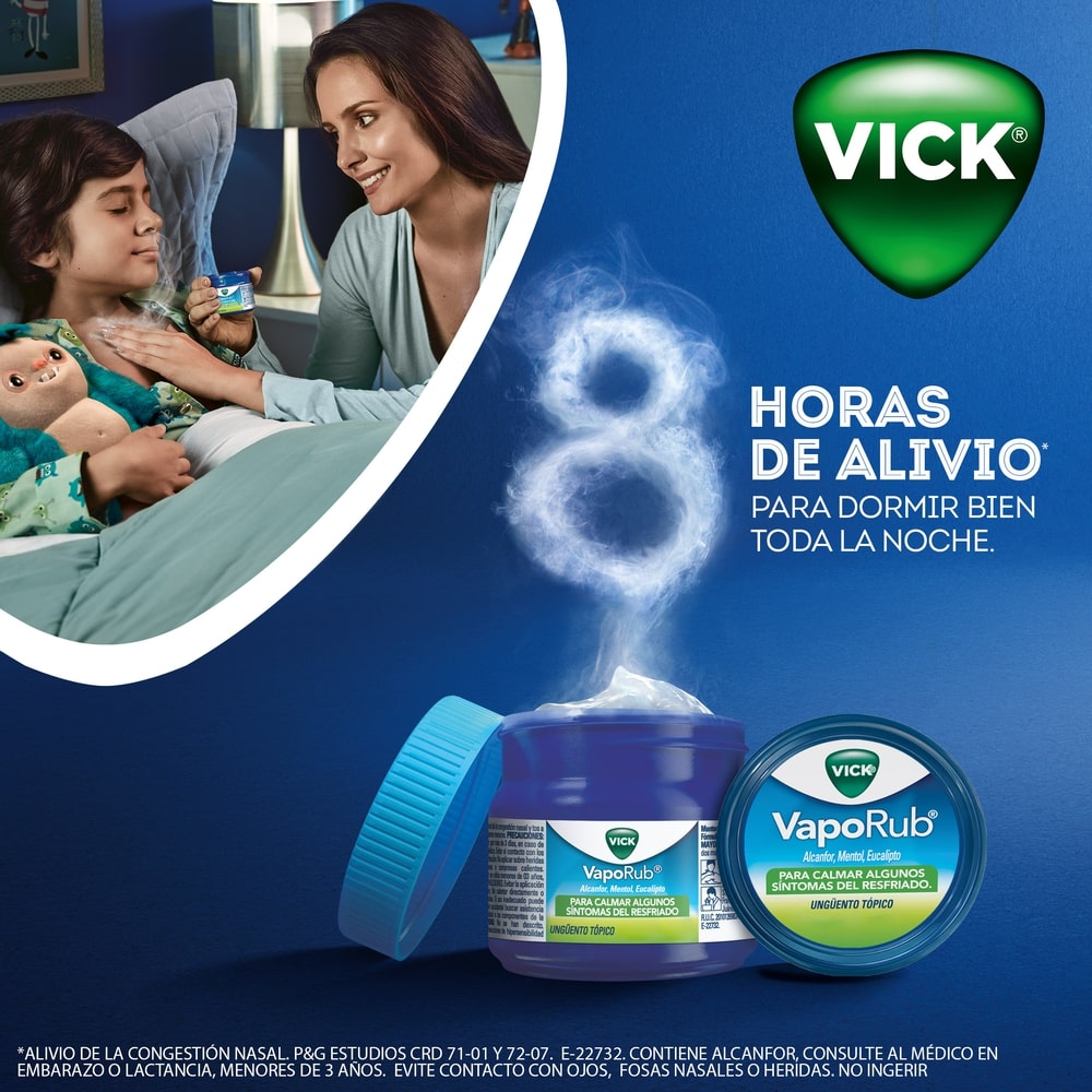 Vick VapoRub Ungüento Tópico - Pote 50 G - Boticas Hogar y Salud