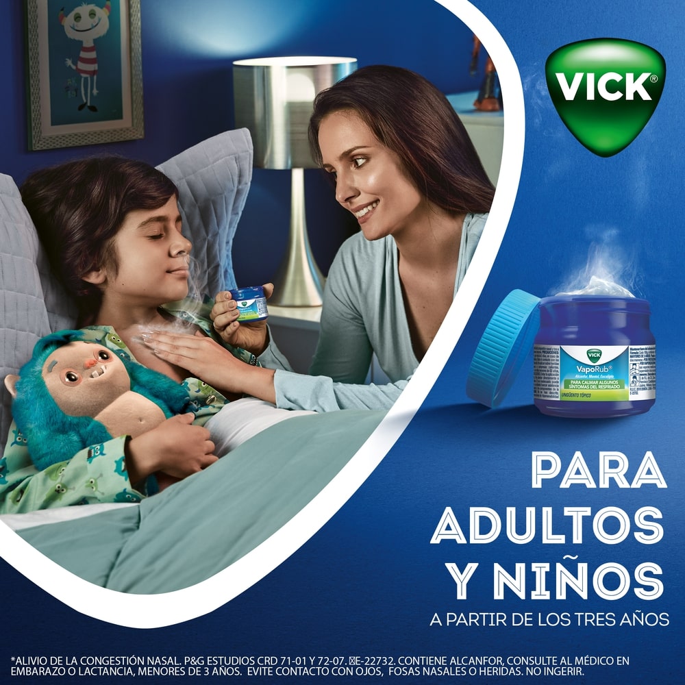 Los riesgos del Vicks Vaporub en niños menores de 2 años