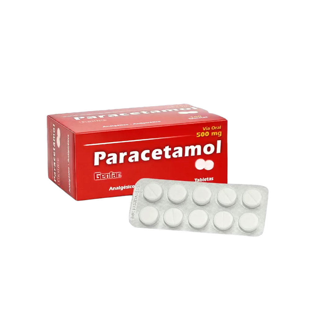 Paracetamol 500 mg x 10 Tabletas