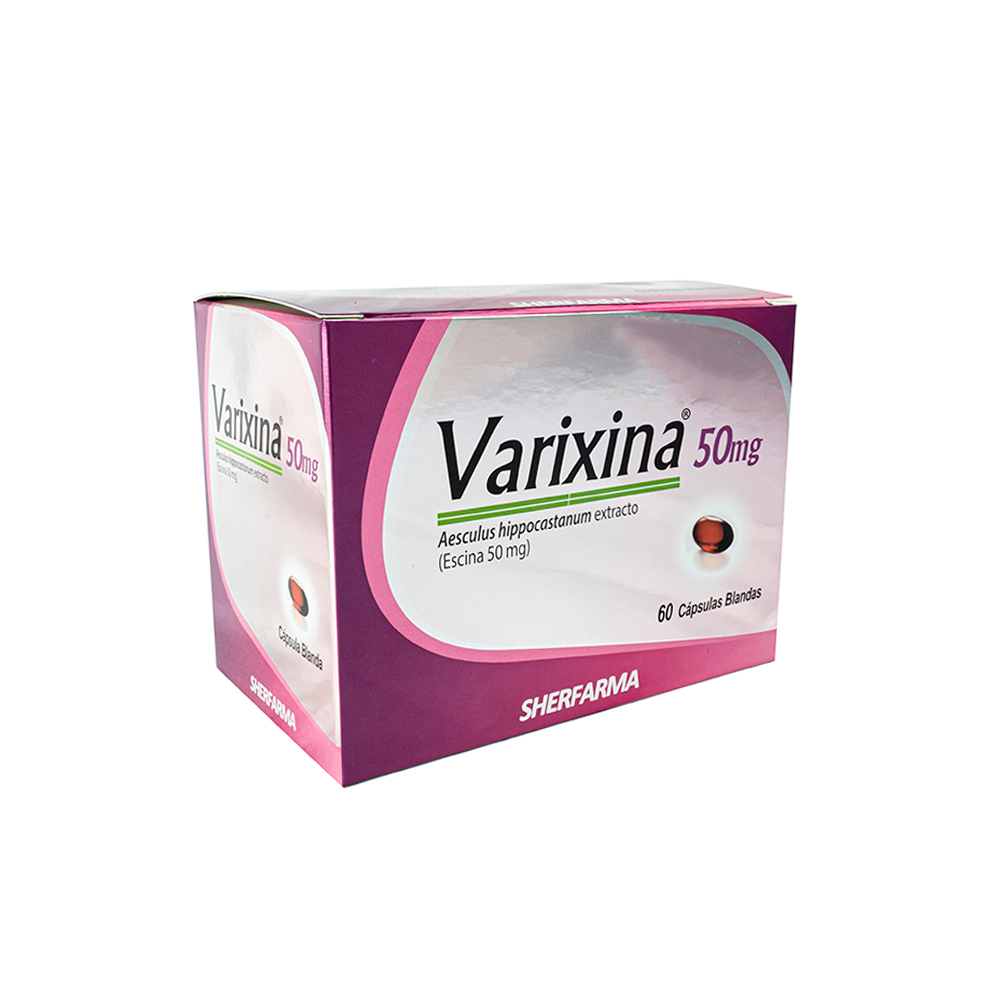 Varixina 50 mg x 60 Cápsulas