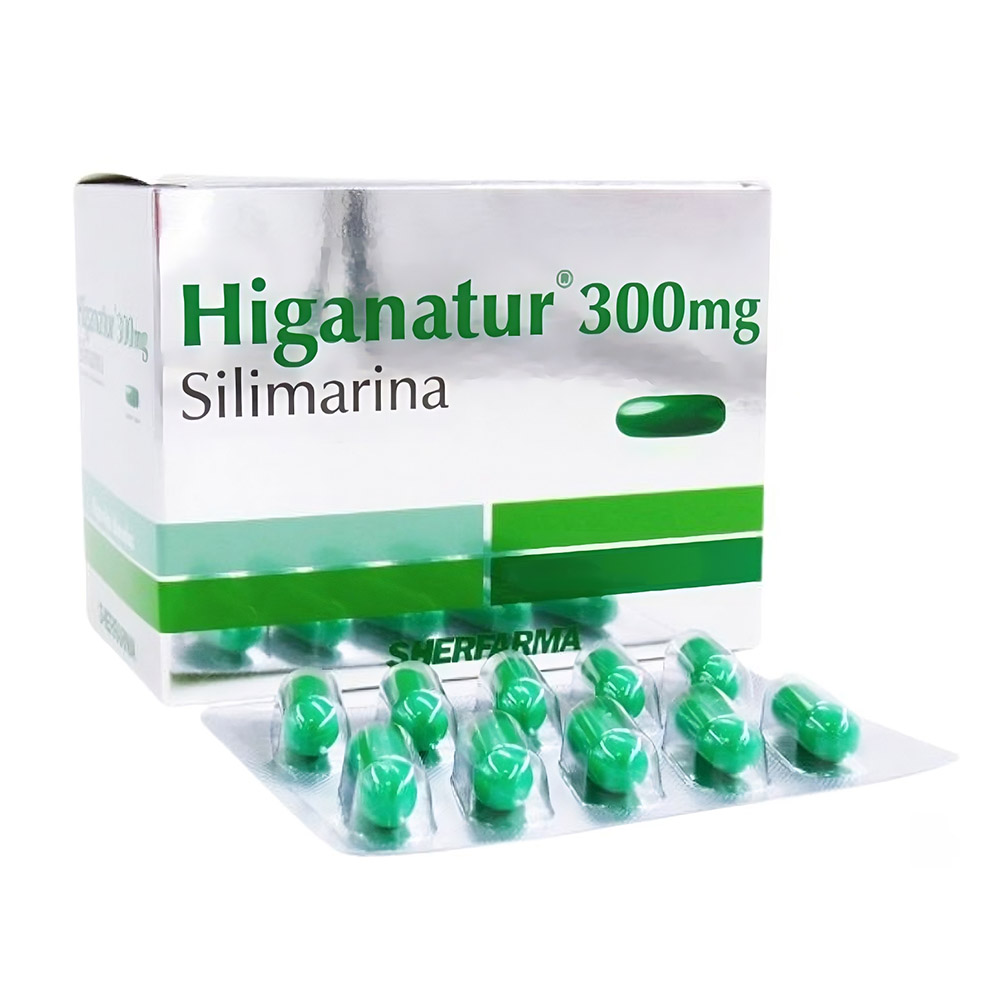 Higanatur 300 mg x 10 Cápsulas xx