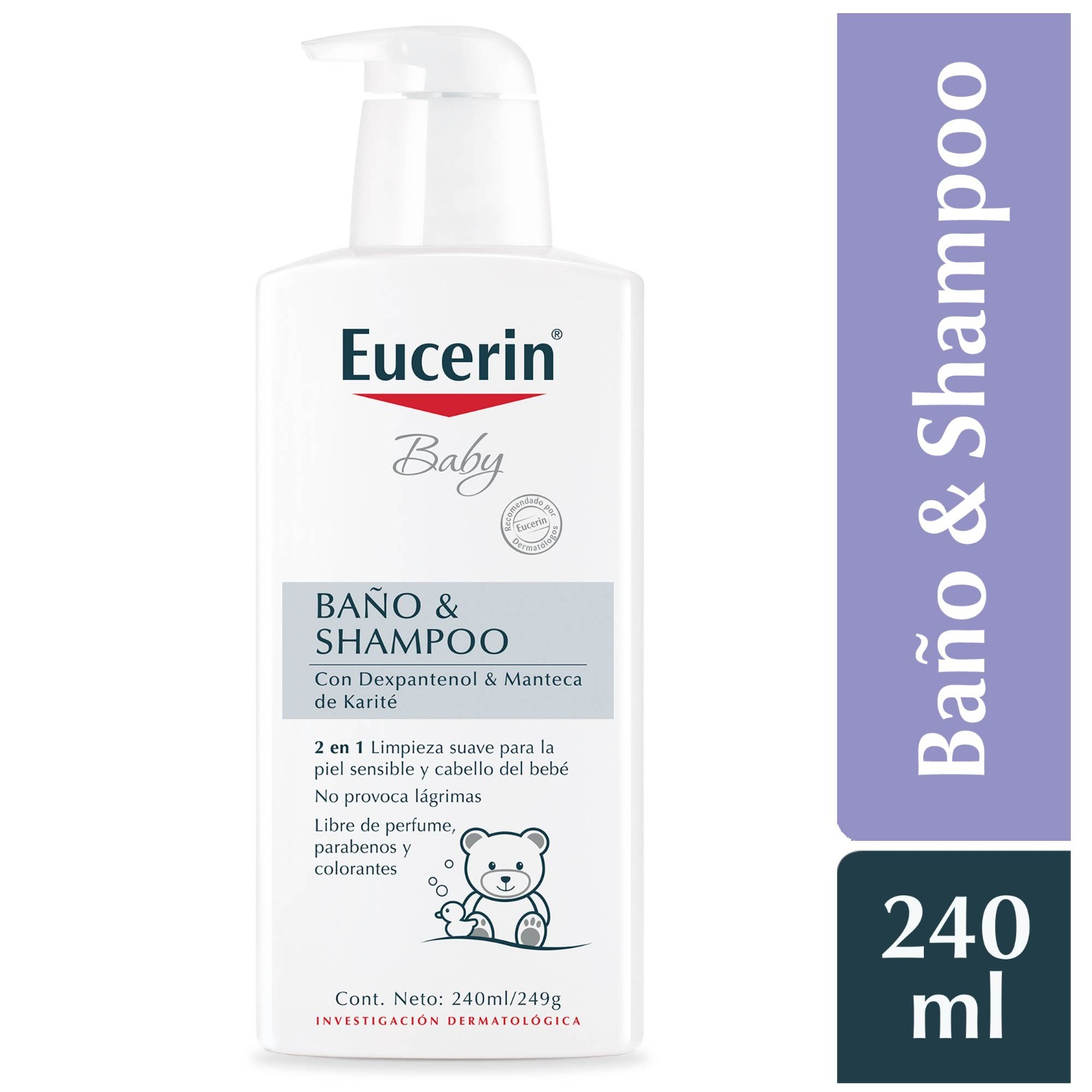 Eucerin Baby Baño & Shampoo x 240 ml xx