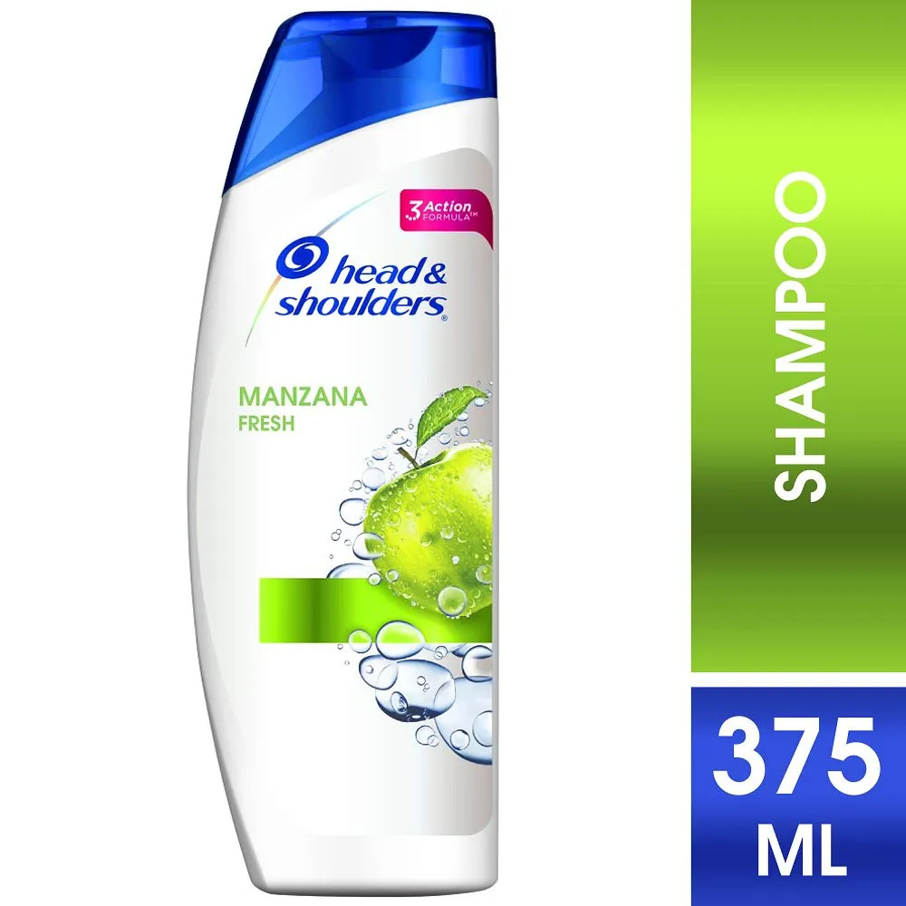 Head & Shoulders Manzana Fresh Shampoo x 375 ml xx