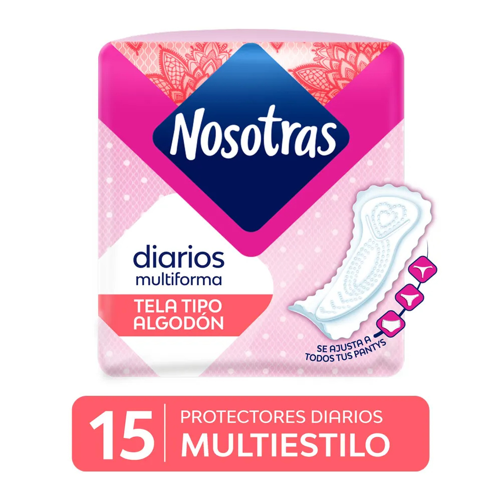 Nosotras Multiestilo Protectores Diarios x 15 Unidades xx