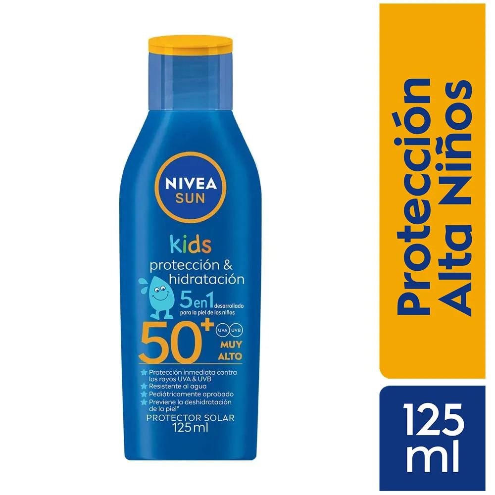 Nivea Sun Kids Protección & Hidratación FPS50 Protector Solar x 125 ml xx