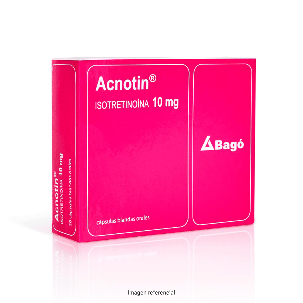 Acnotin 10 mg x 10 Cápsulas