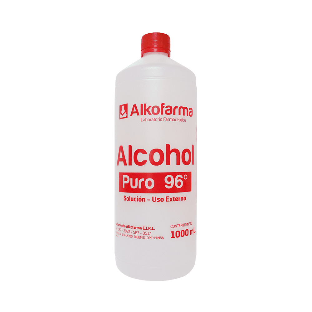FARMACIA UNIVERSAL - Alkofarma Alcohol Puro 96° x 1000 ml