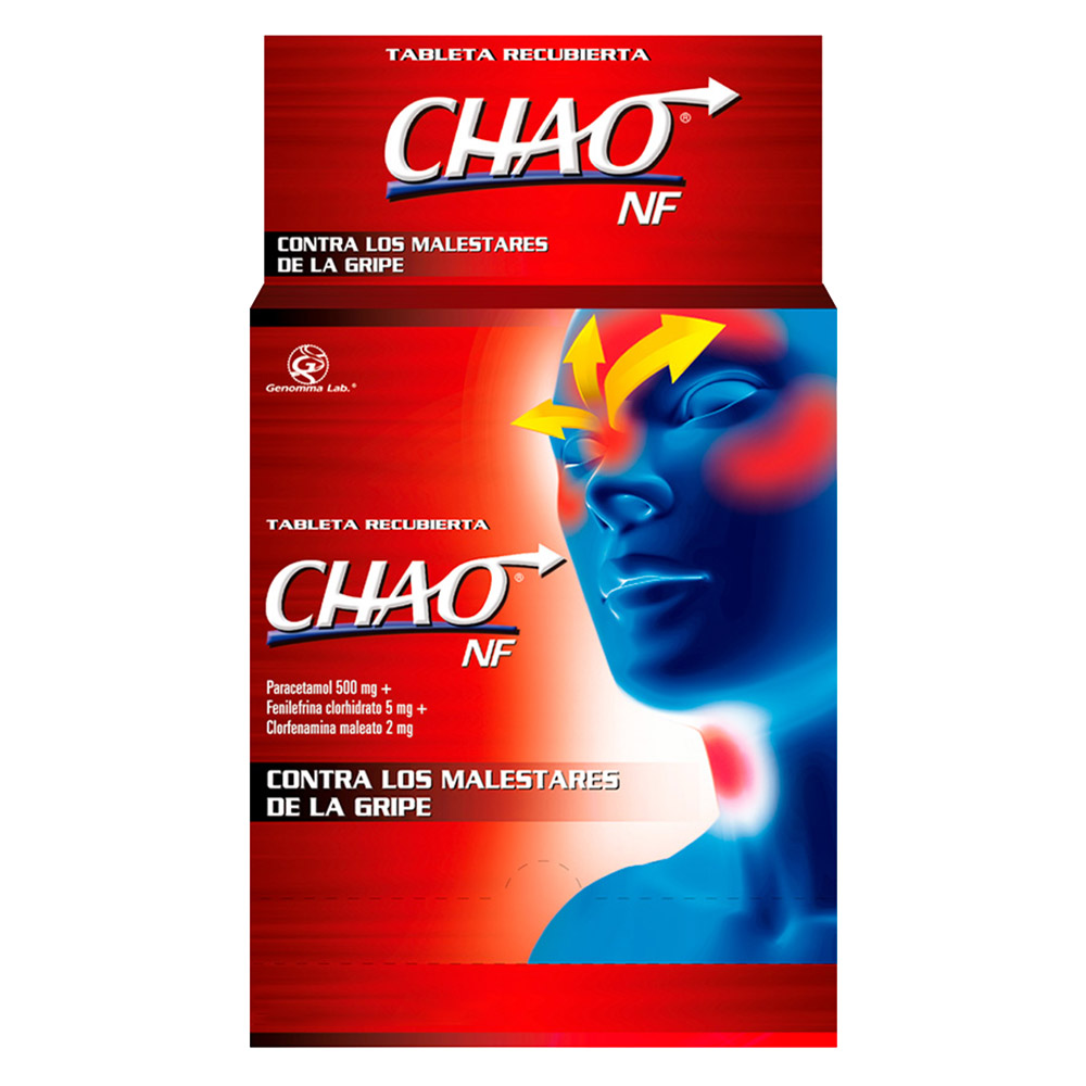 Chao NF Antigripal x 10 Tabletas