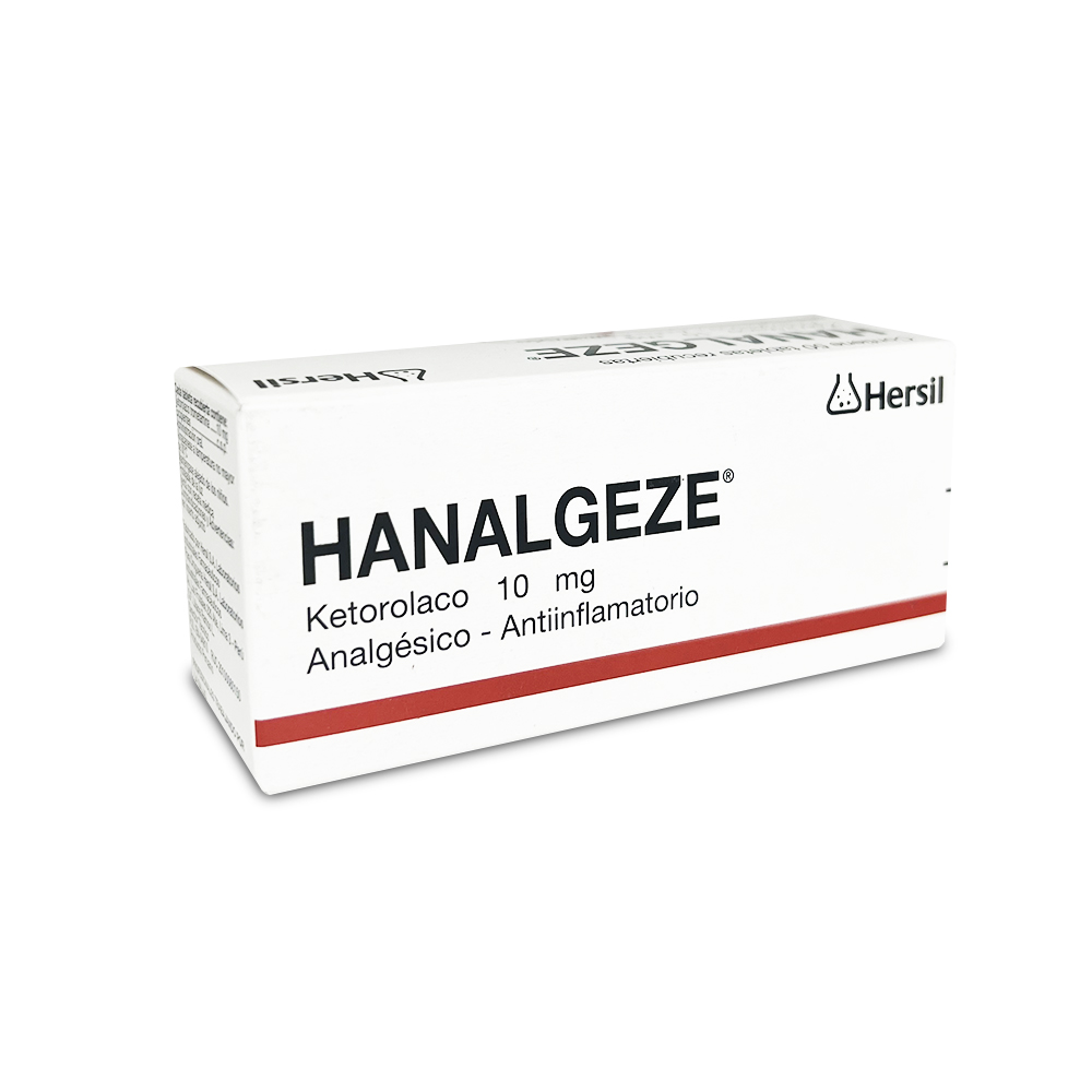 Hanalgeze 10 mg x 10 Tabletas