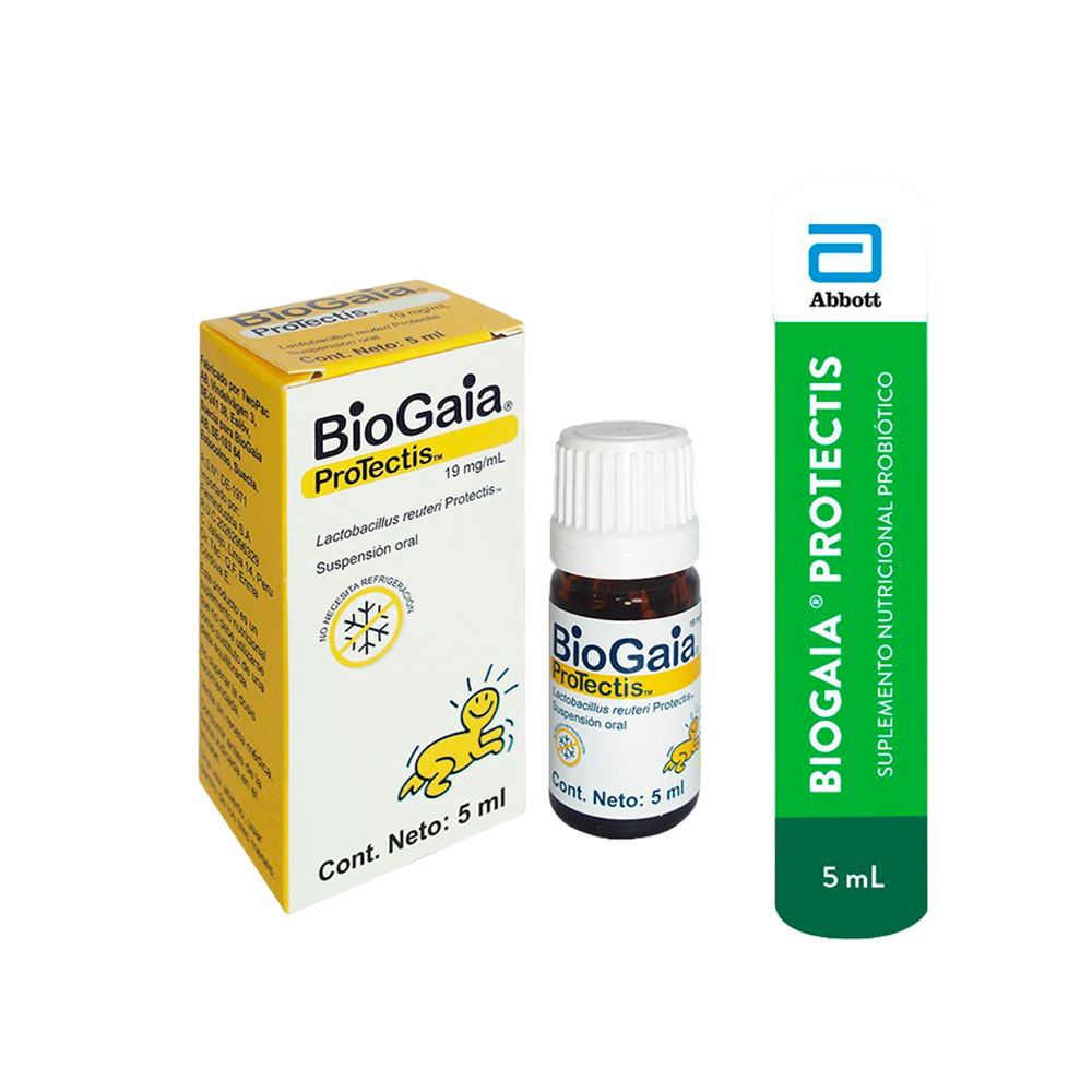 Biogaia Protectis Suspensión Gotas Frasco 5 ml - Farmacias Medicity