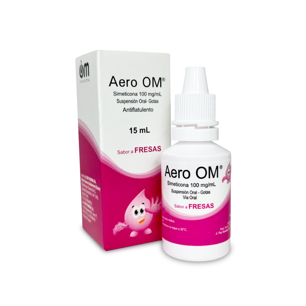 Aero Om Fresa 100 mg / ml x 15 ml  xx