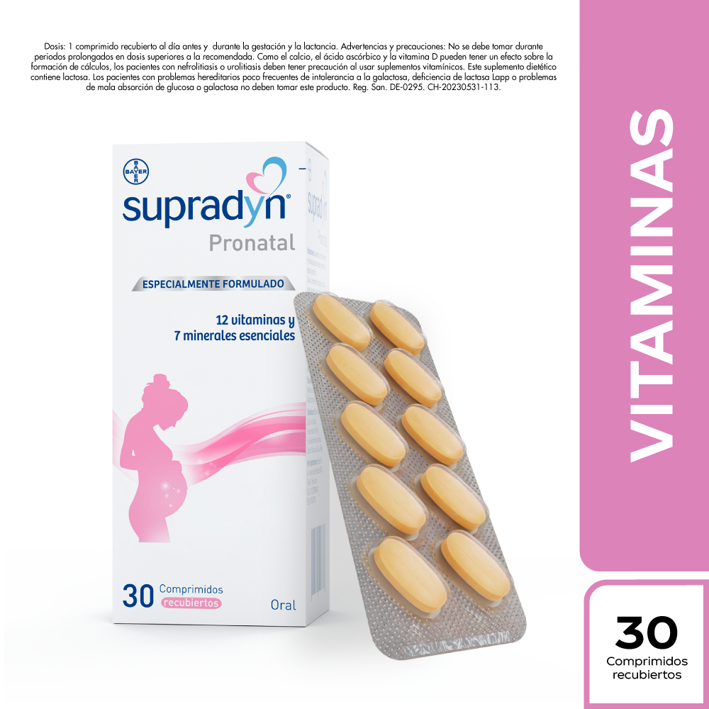 Supradyn Pronatal x 30 Comprimidos
