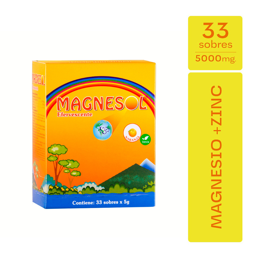Magnesol Naranja x 33 Sobres