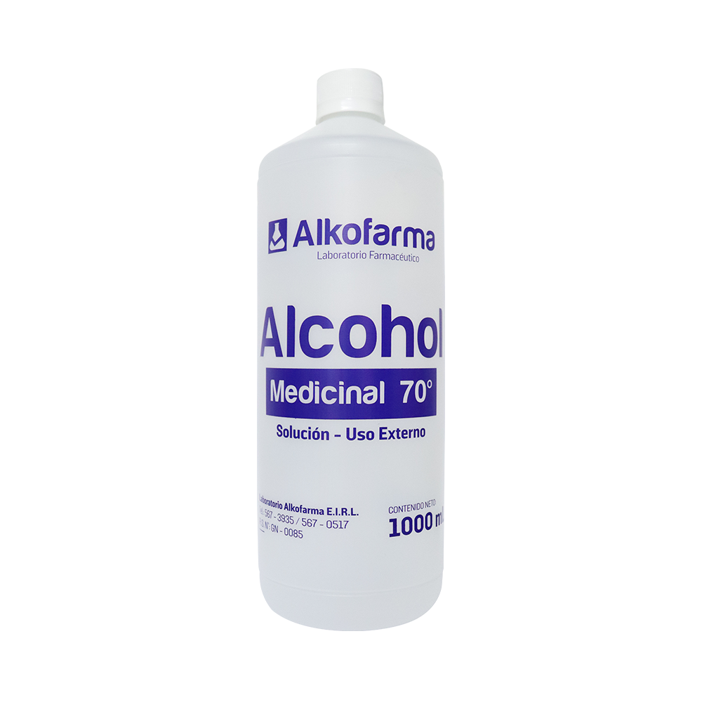 Alkofarma Alcohol Medicinal 70° x 1000 ml