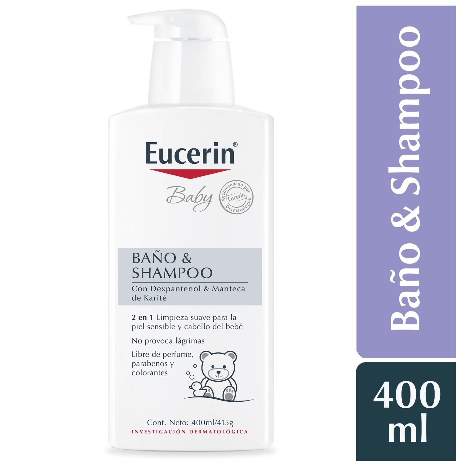 Eucerin Baby Baño & Shampoo x 400 ml xx