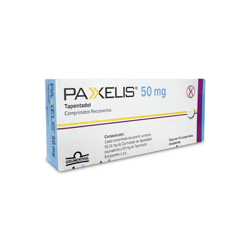 Paxelis 50 mg x 10 Tabletas