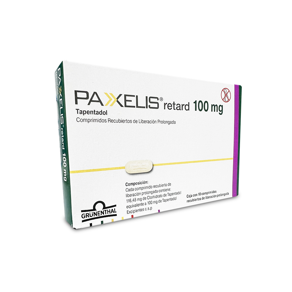 Paxelis Retard 100 mg x 10 Tabletas