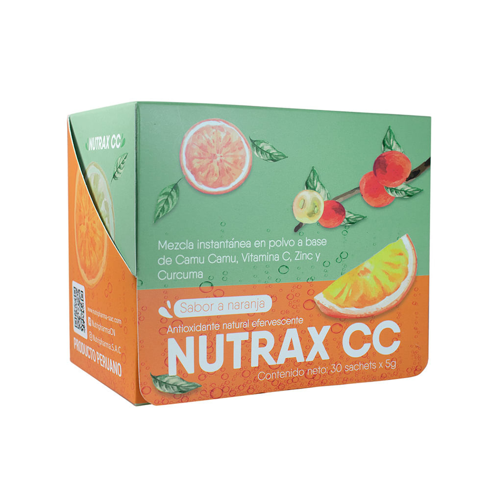 Nutripharma Nutrax CC con Vitamina C x 30 Sobres
