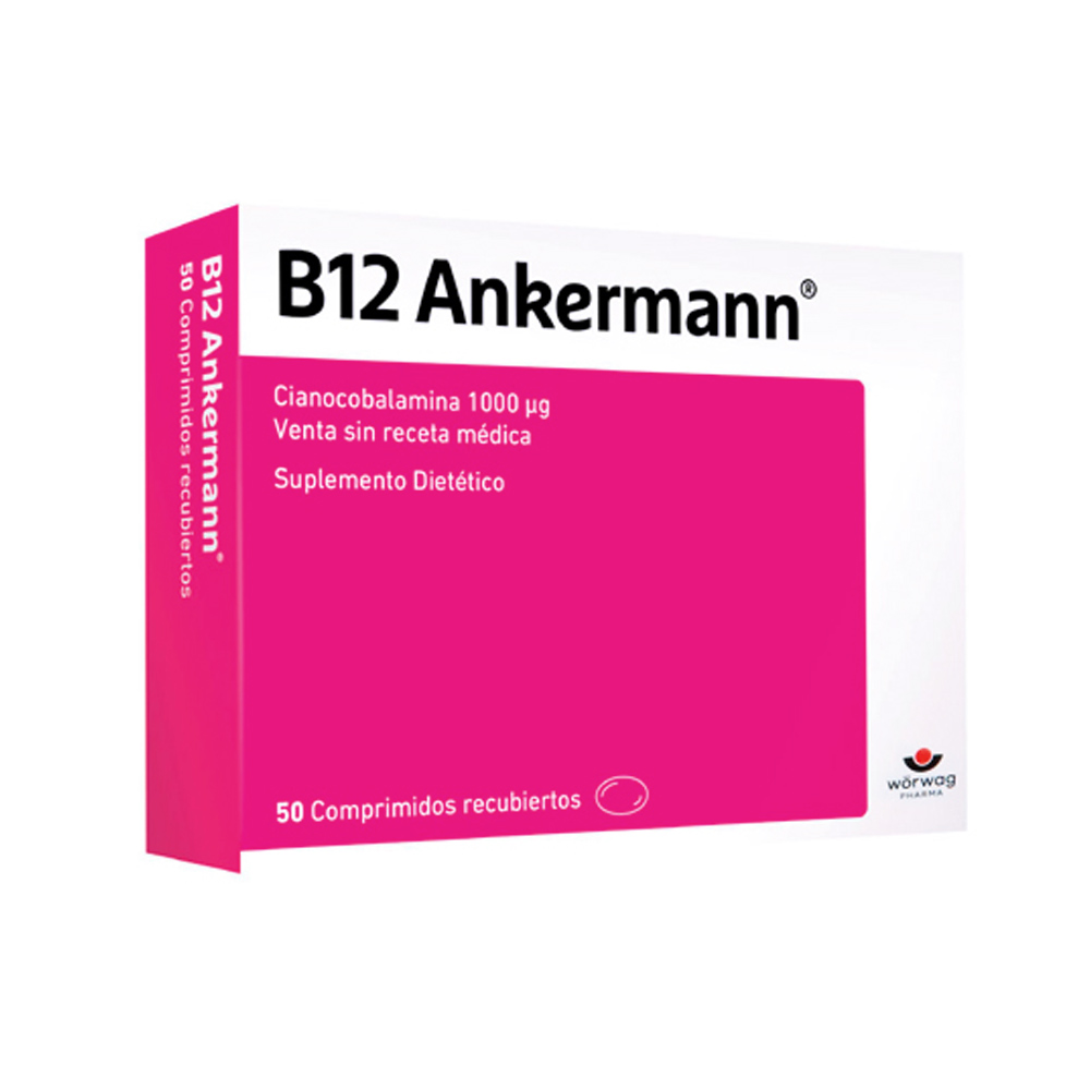 FARMACIA UNIVERSAL - B12 Ankermann x 50 Comprimidos
