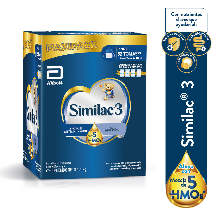 Similac 3 con mezcla de 5HMOs x 1.4 kg xx