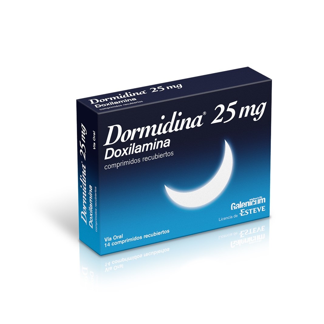 Dormidina 25 mg x 14 Comprimidos xx