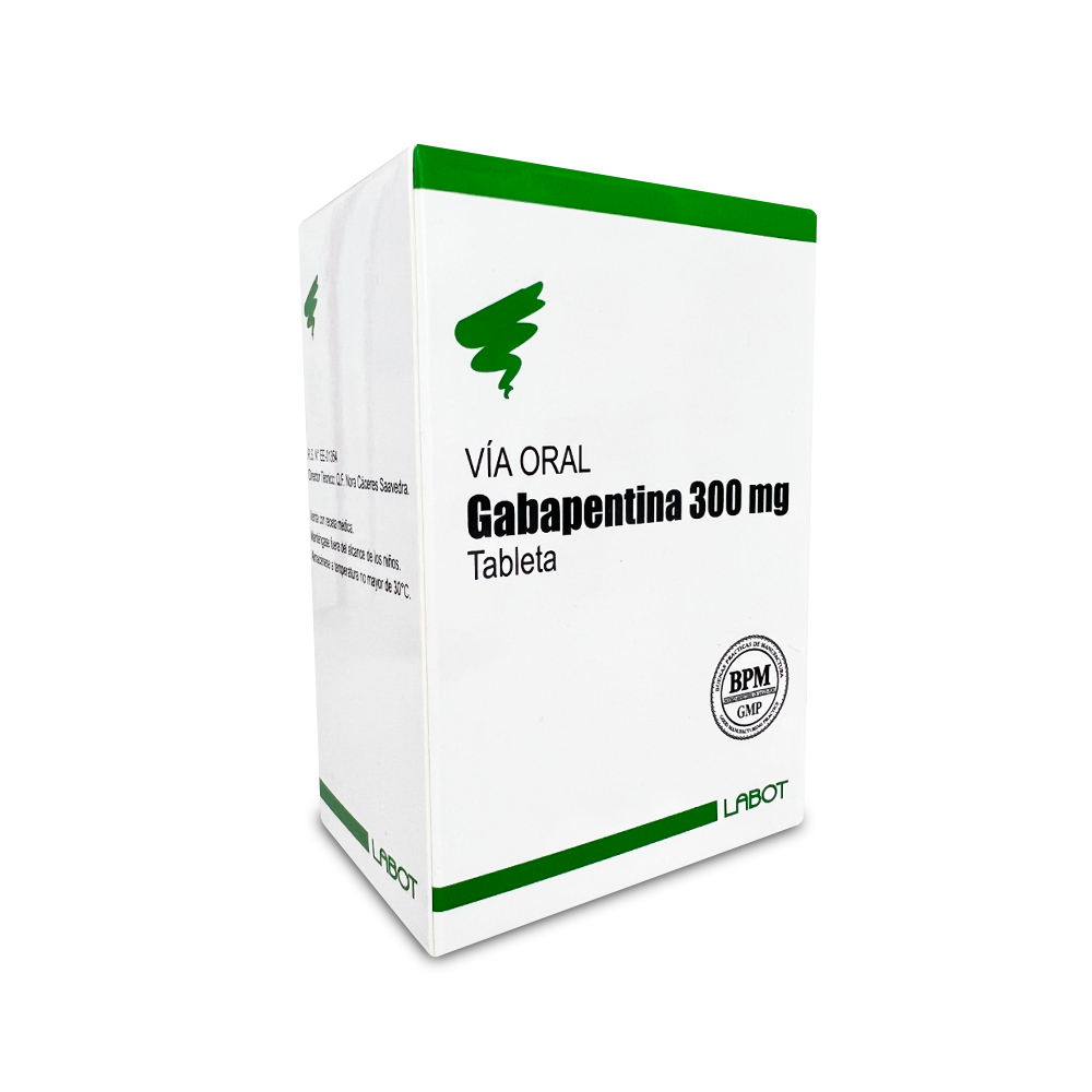 Labot Gabapentina 300 mg x 10 Tabletas