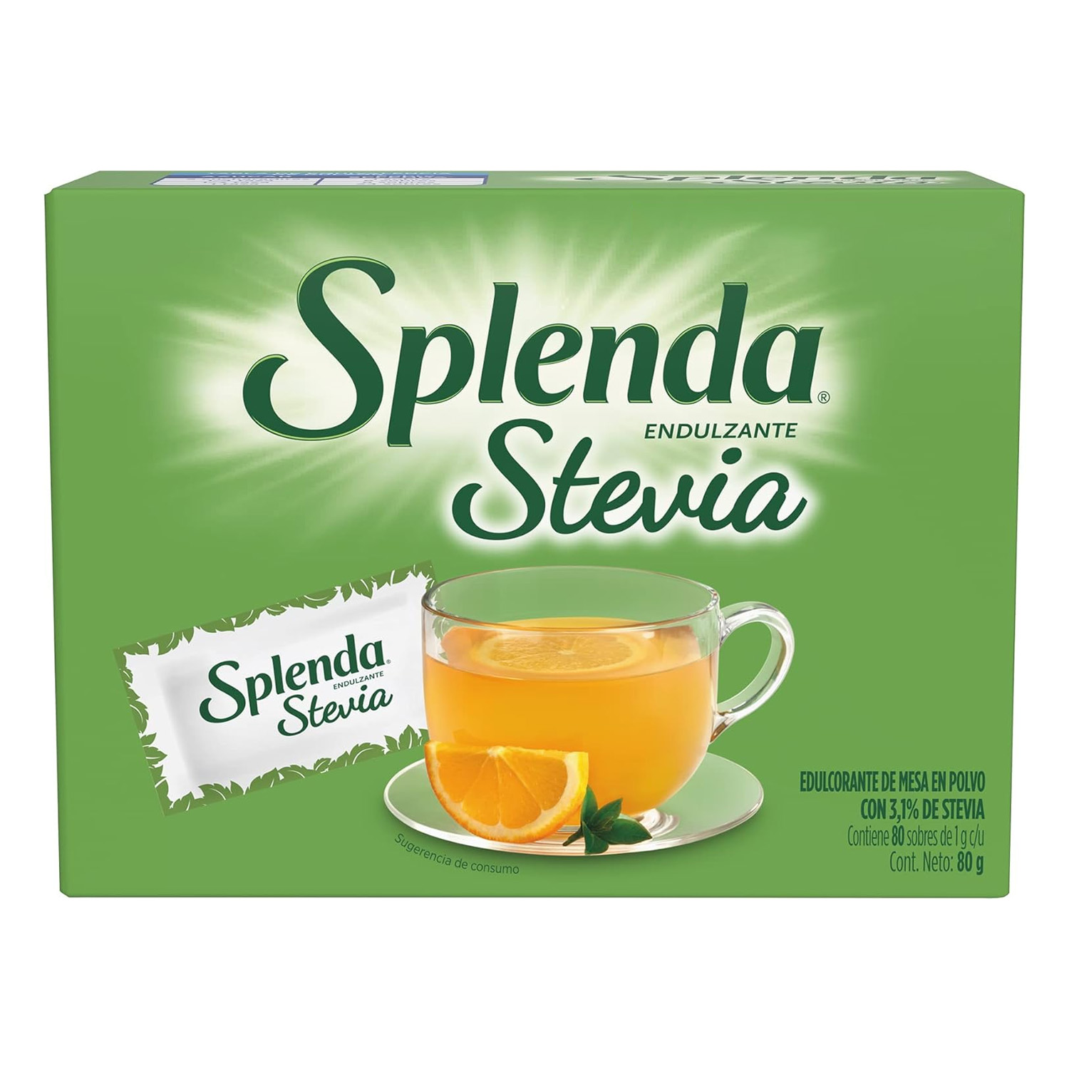 Splenda Stevia x 80 Sobres 