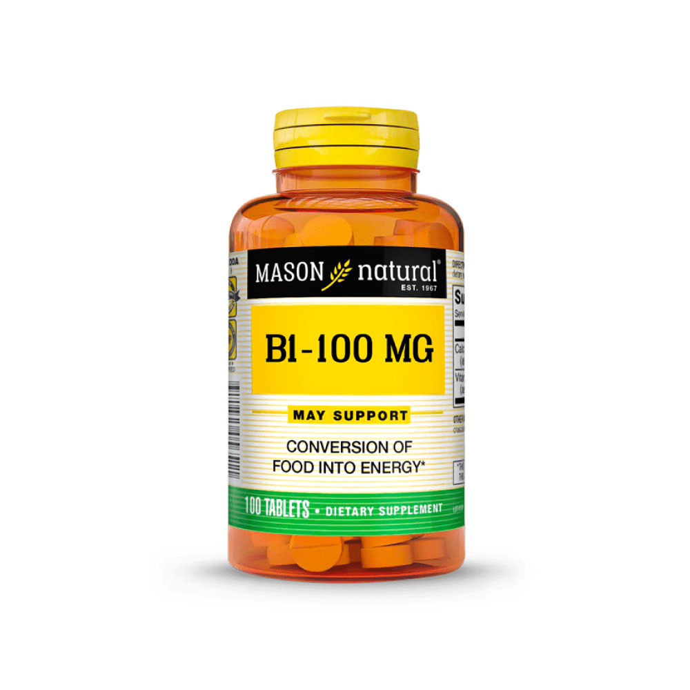 Mason Vitamina B1 100 mg x 100 Tabletas