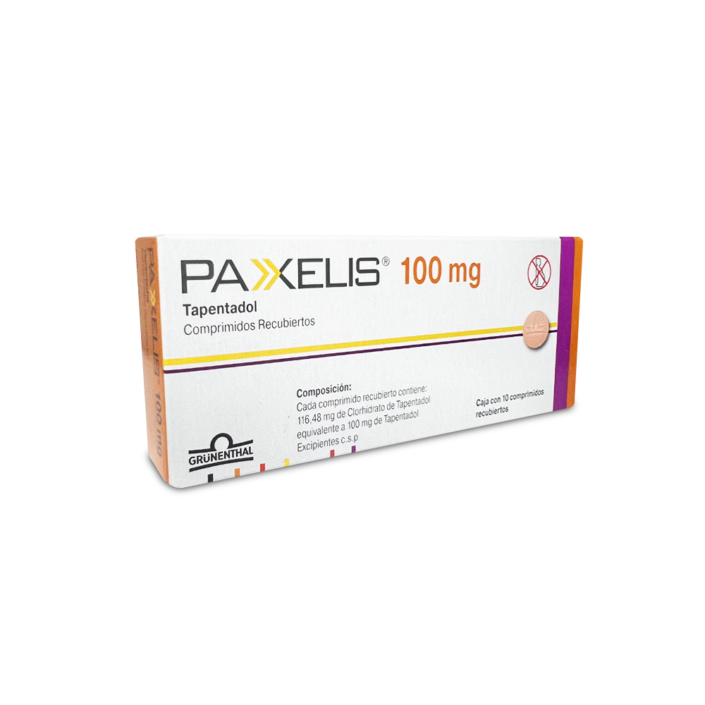 Paxelis 100 mg x 10 Comprimidos
