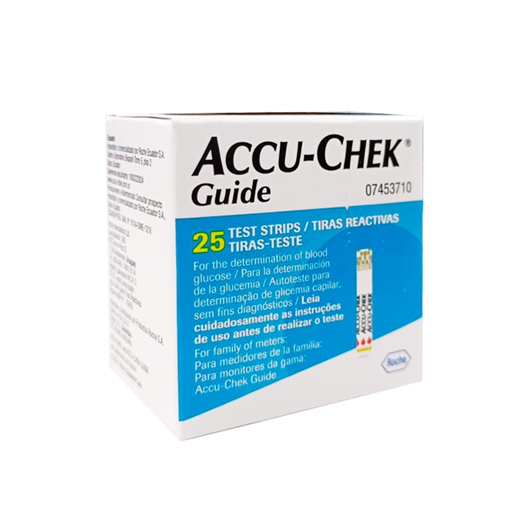 Accu-Chek Guide Tiras Reactivas x 25 unidades 
