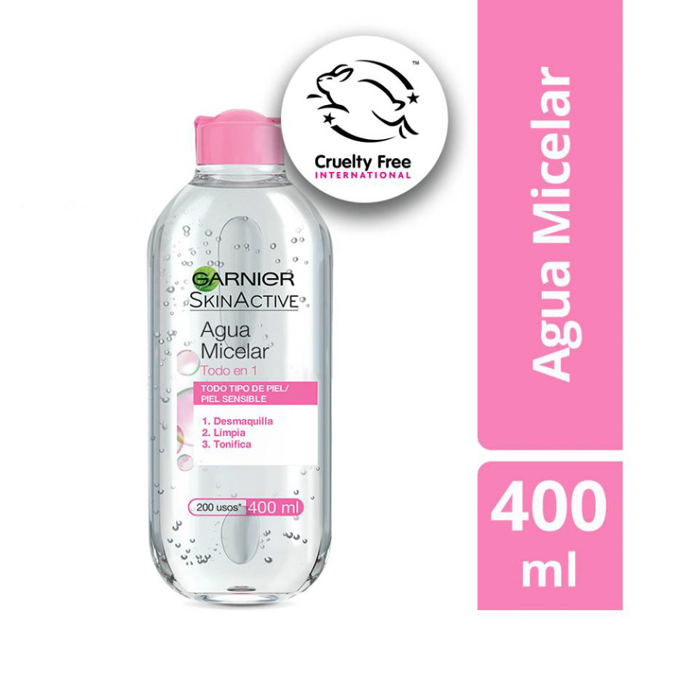 Garnier Skin Active Agua Micelar Todo en 1 x 400 ml