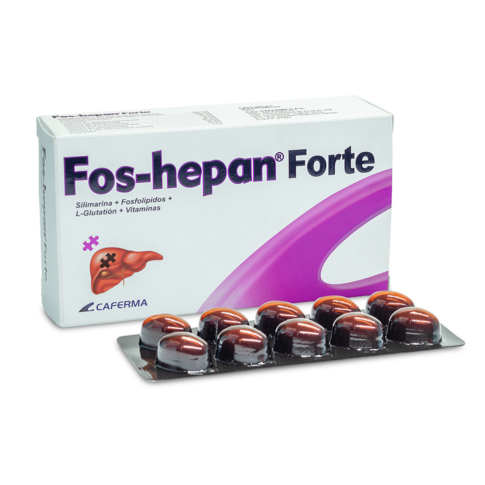 Fos-Hepan Forte x 10 Cápsulas xx