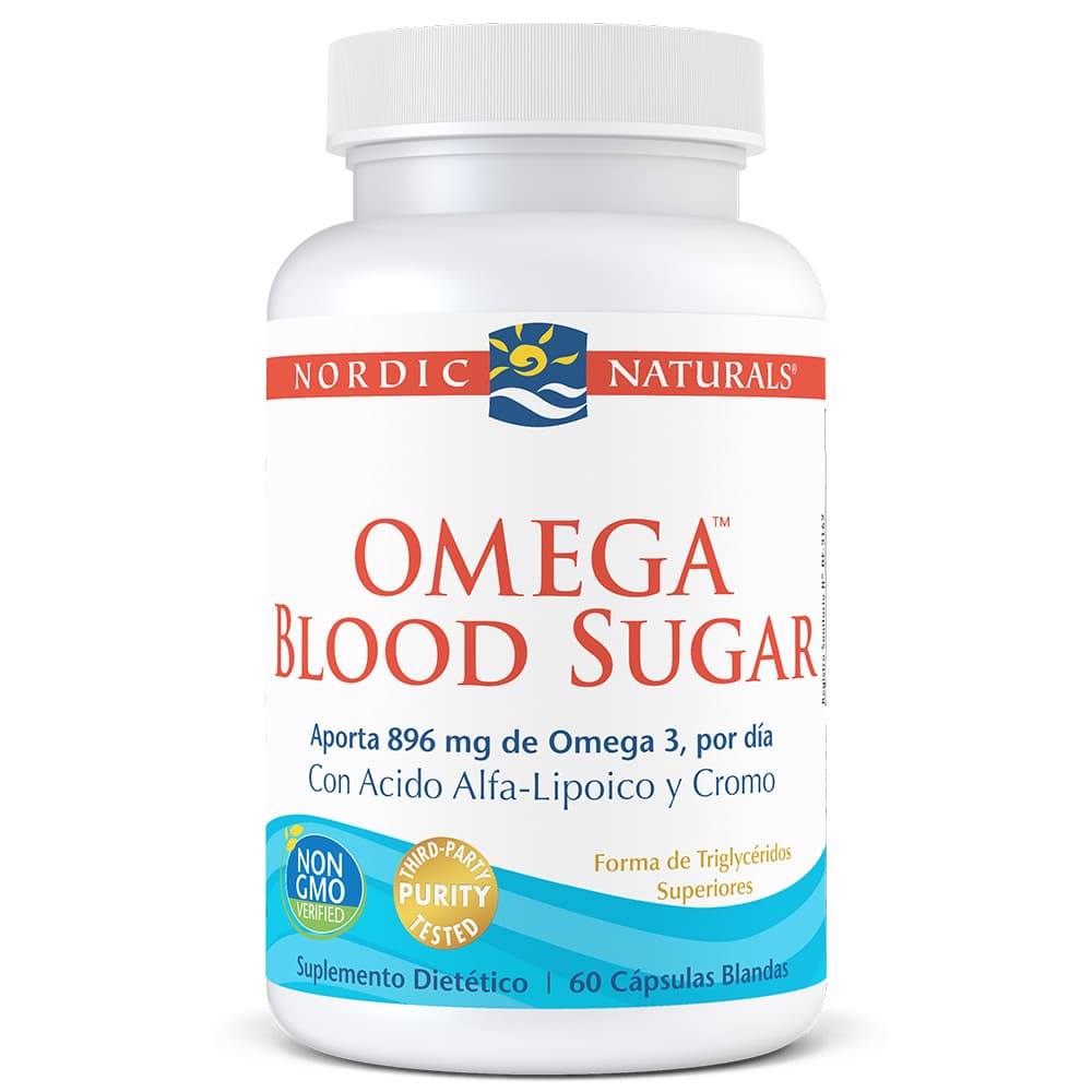Nordic Naturals Omega Blood Sugar x 60 Cápsulas xx