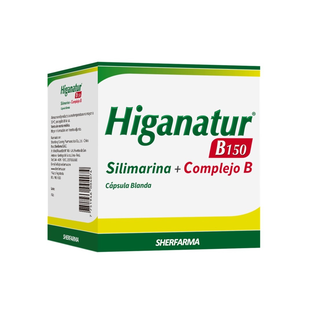 Higanatur B 150 mg x 10 Cápsulas xx