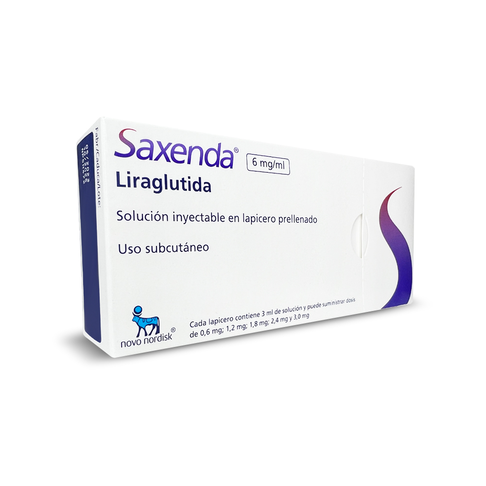 Saxenda 6 mg/ml x 1 Pluma Inyectable de 3 ml