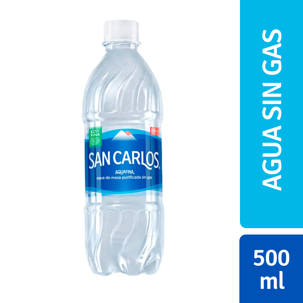 San Carlos Agua de Mesa x 500 ml xx