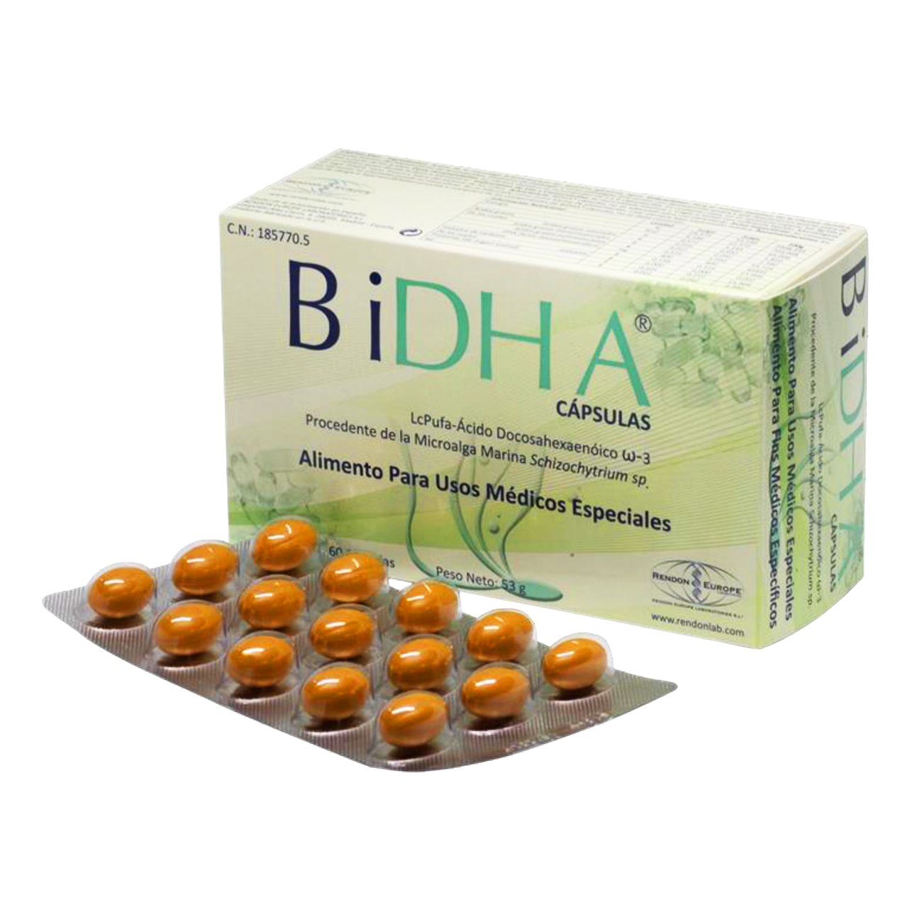 BiDHA 571.43 mg x 60 Cápsulas
