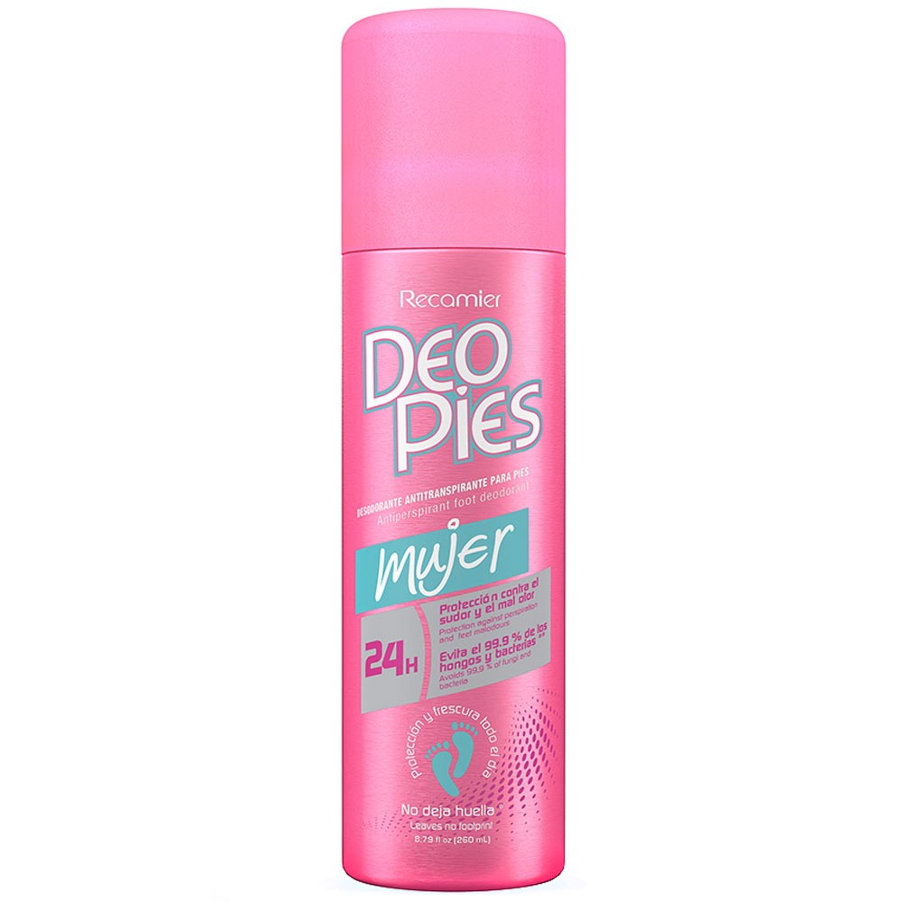 Comprar Desodorante Recamier para Pies Antibacterial Kids 260ml