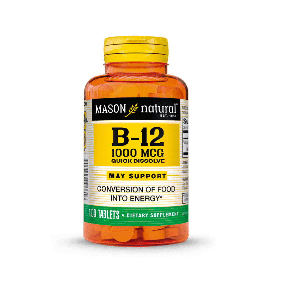 Mason Vitamina B12 1000 mcg x 100 Tabletas
