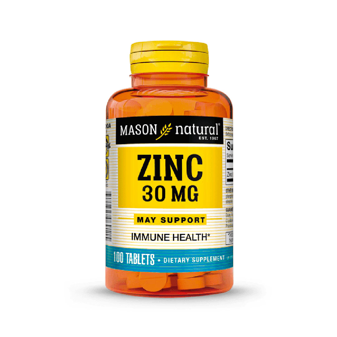 Mason Zinc 30 mg x 100 Tabletas